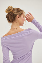 Load image into Gallery viewer, HYFVE Off Shoulder Ribbed Knit Top
