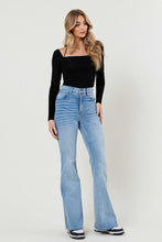 Load image into Gallery viewer, High-Waisted Flare Jeans
