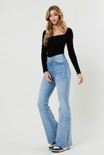 Load image into Gallery viewer, High-Waisted Flare Jeans
