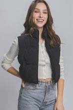 Load image into Gallery viewer, High Neck Puffer Vest
