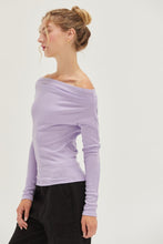 Load image into Gallery viewer, HYFVE Off Shoulder Ribbed Knit Top
