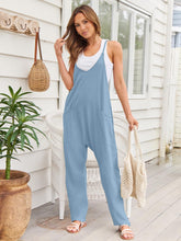 Load image into Gallery viewer, V-Neck Spaghetti Strap Jumpsuit
