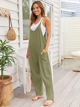 Load image into Gallery viewer, V-Neck Spaghetti Strap Jumpsuit
