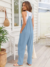 Load image into Gallery viewer, V-Neck Spaghetti Strap Jumpsuit
