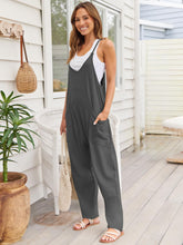 Load image into Gallery viewer, V-Neck Spaghetti Strap Jumpsuit
