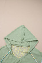 Load image into Gallery viewer, Peace Patch Batwing Sleeve Hooded Blouse
