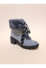Load image into Gallery viewer, VINI-FUR COMBAT BOOTIES
