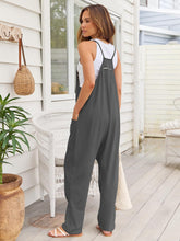 Load image into Gallery viewer, V-Neck Spaghetti Strap Jumpsuit
