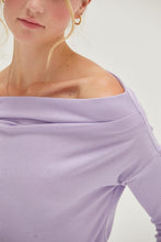 Load image into Gallery viewer, HYFVE Off Shoulder Ribbed Knit Top
