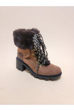 Load image into Gallery viewer, VINI-FUR COMBAT BOOTIES
