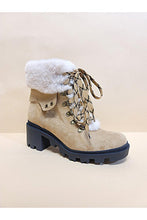 Load image into Gallery viewer, VINI-FUR COMBAT BOOTIES
