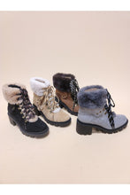 Load image into Gallery viewer, VINI-FUR COMBAT BOOTIES
